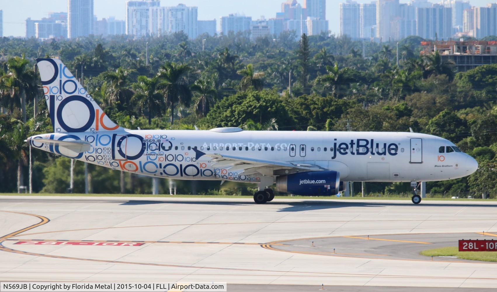 N569JB, 2003 Airbus A320-232 C/N 2075, Jet Blue