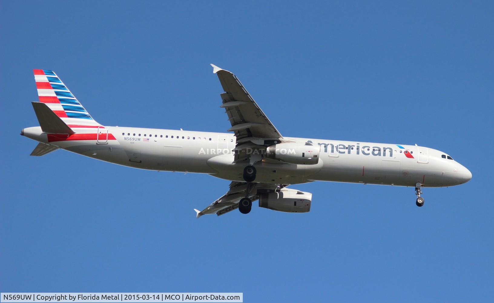 N569UW, 2013 Airbus A321-231 C/N 5763, American
