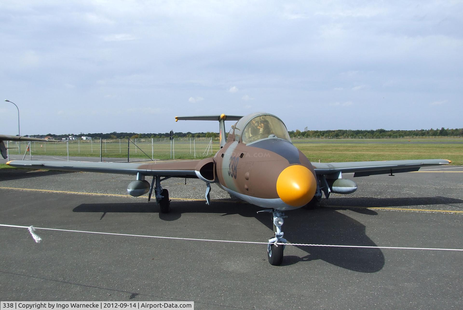 338, 1965 Aero L-29 Delfin C/N 591525, Aero L-29 Delfin MAYA at the Luftwaffenmuseum, Berlin-Gatow