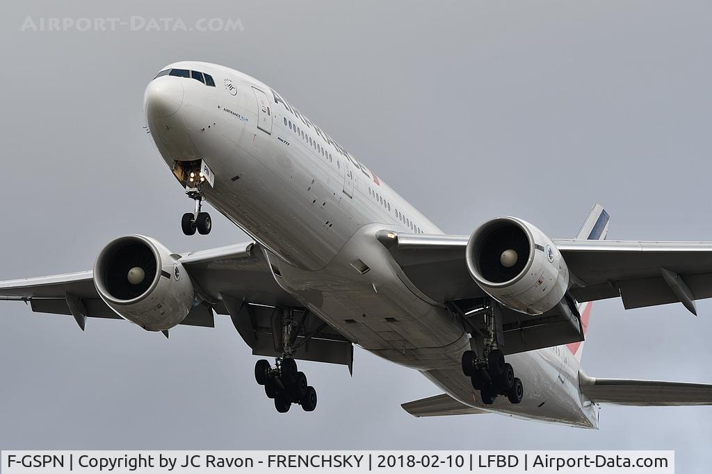 F-GSPN, 2000 Boeing 777-228/ER C/N 29011, AF4012 from Paris CDG to La Havane