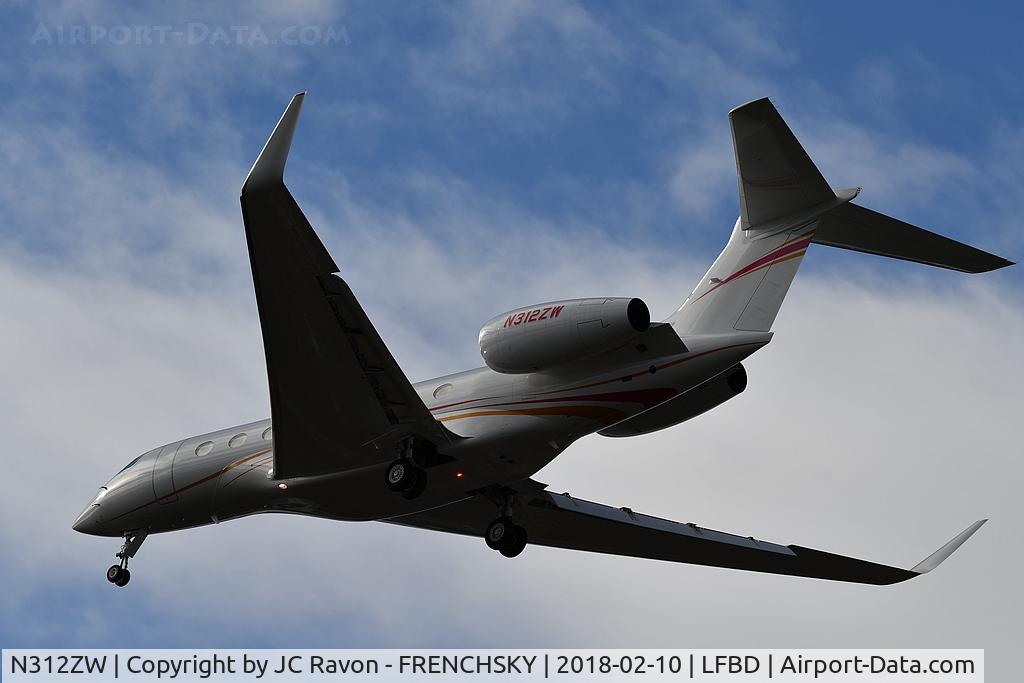 N312ZW, 2017 Gulfstream G-VI (G650ER) C/N 6256, BANK OF UTAH TRUSTEE