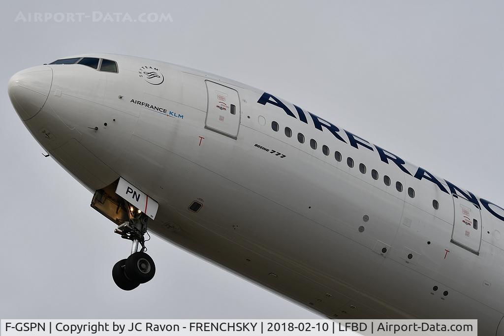 F-GSPN, 2000 Boeing 777-228/ER C/N 29011, AF4012 from Paris CDG to La Havane