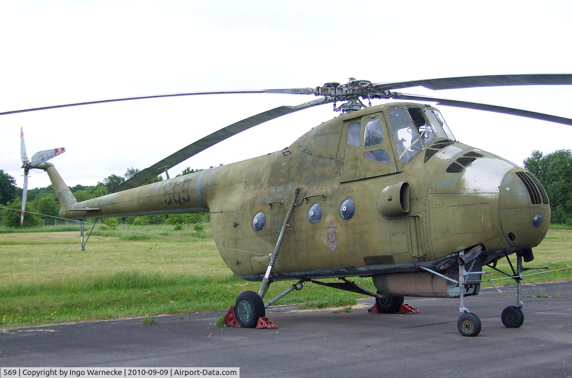 569, 1963 Mil Mi-4A Hound C/N 13146, Mil Mi-4A HOUND at the Luftwaffenmuseum, Berlin-Gatow