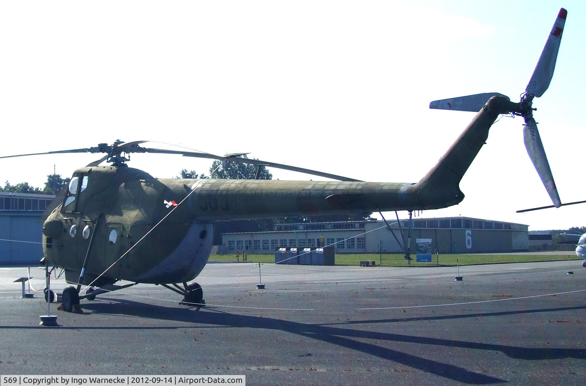 569, 1963 Mil Mi-4A Hound C/N 13146, Mil Mi-4A HOUND at the Luftwaffenmuseum, Berlin-Gatow