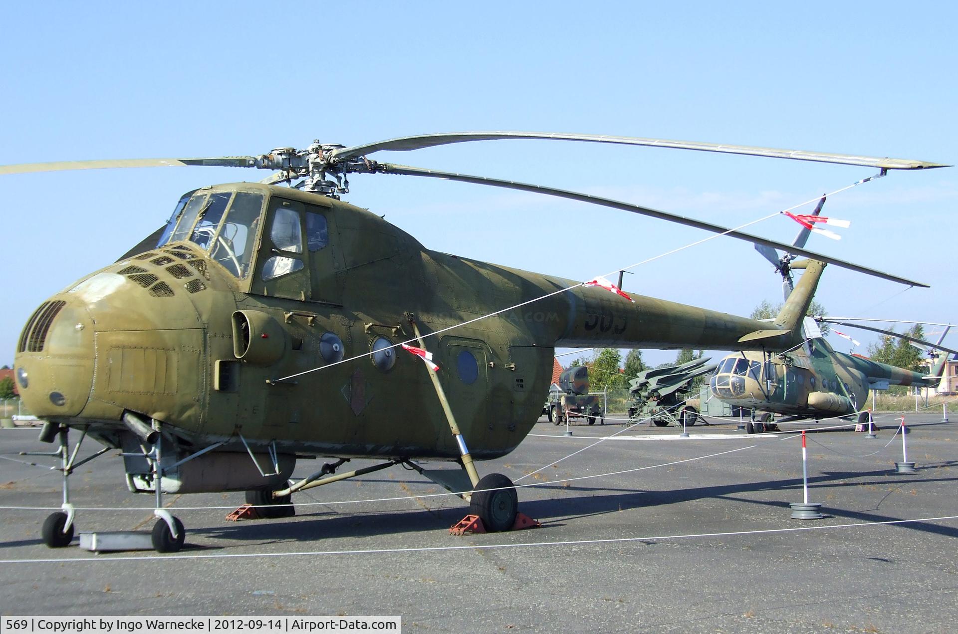 569, 1963 Mil Mi-4A Hound C/N 13146, Mil Mi-4A HOUND at the Luftwaffenmuseum, Berlin-Gatow