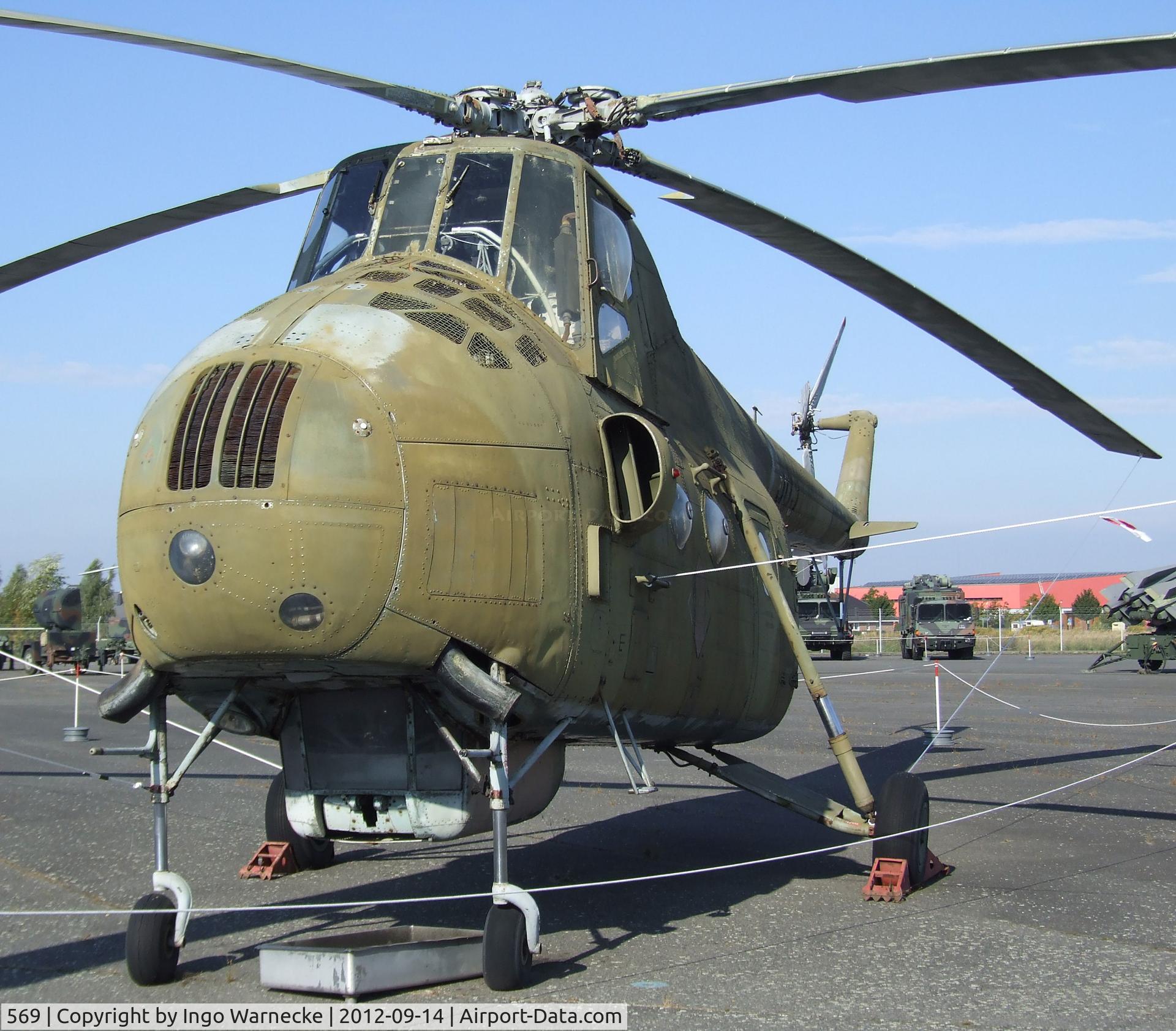 569, 1963 Mil Mi-4A Hound C/N 13146, Mil Mi-4A HOUND at the Luftwaffenmuseum, Berlin-Gatow