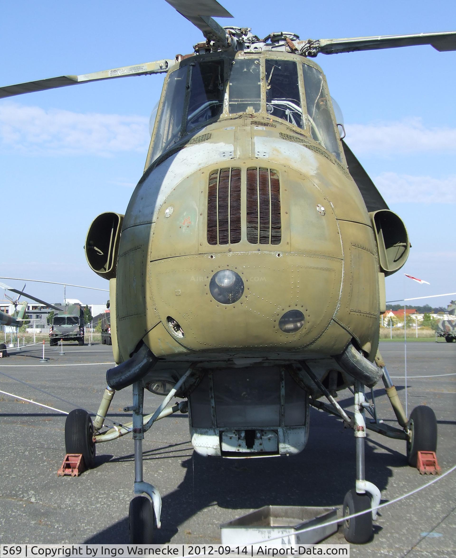 569, 1963 Mil Mi-4A Hound C/N 13146, Mil Mi-4A HOUND at the Luftwaffenmuseum, Berlin-Gatow