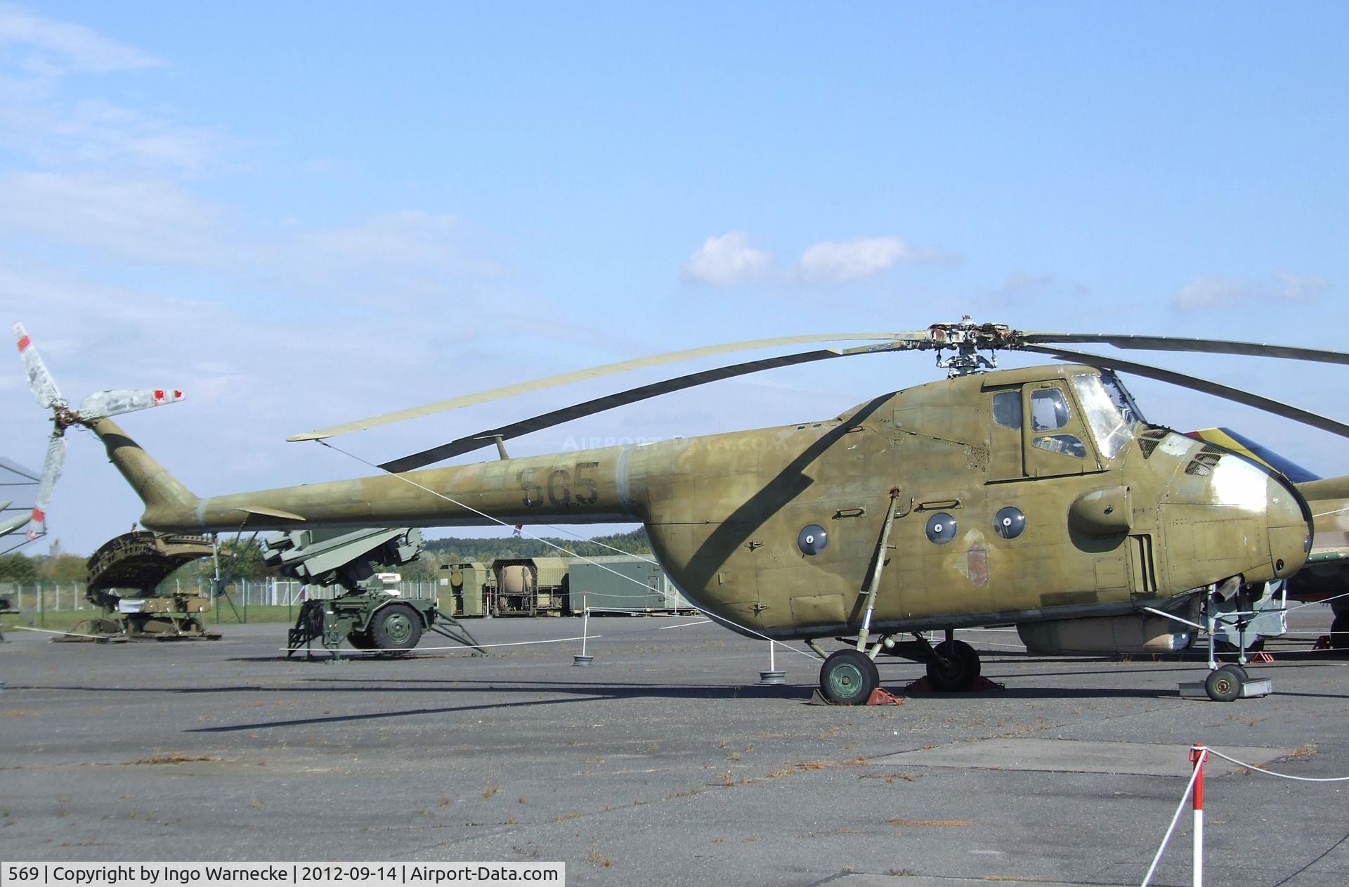 569, 1963 Mil Mi-4A Hound C/N 13146, Mil Mi-4A HOUND at the Luftwaffenmuseum, Berlin-Gatow