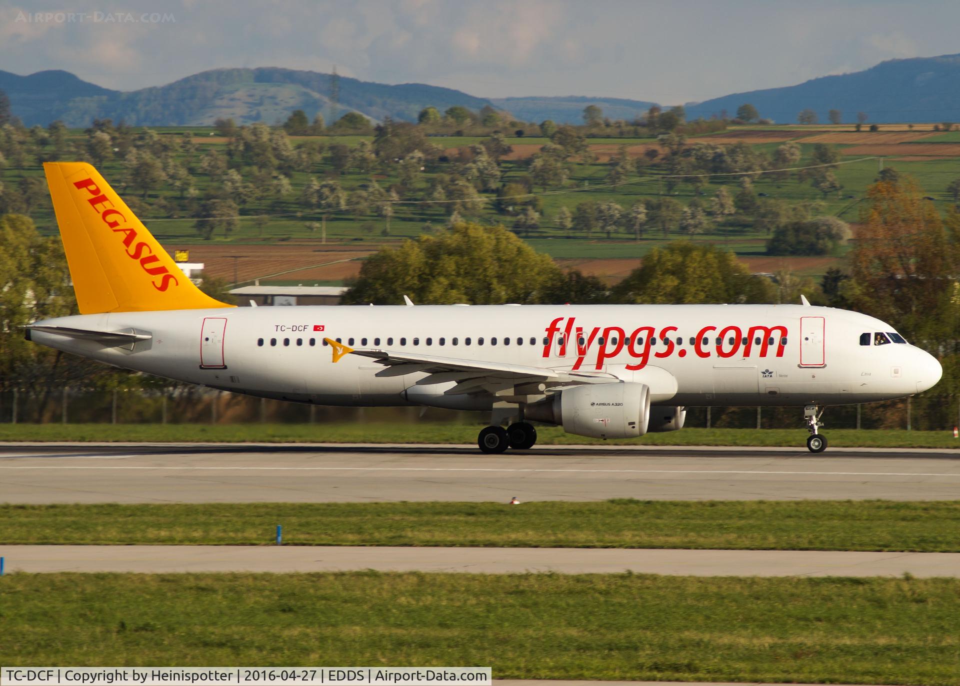 TC-DCF, 2009 Airbus A320-216 C/N 3831, TC-DCF at Stuttgart Airport.