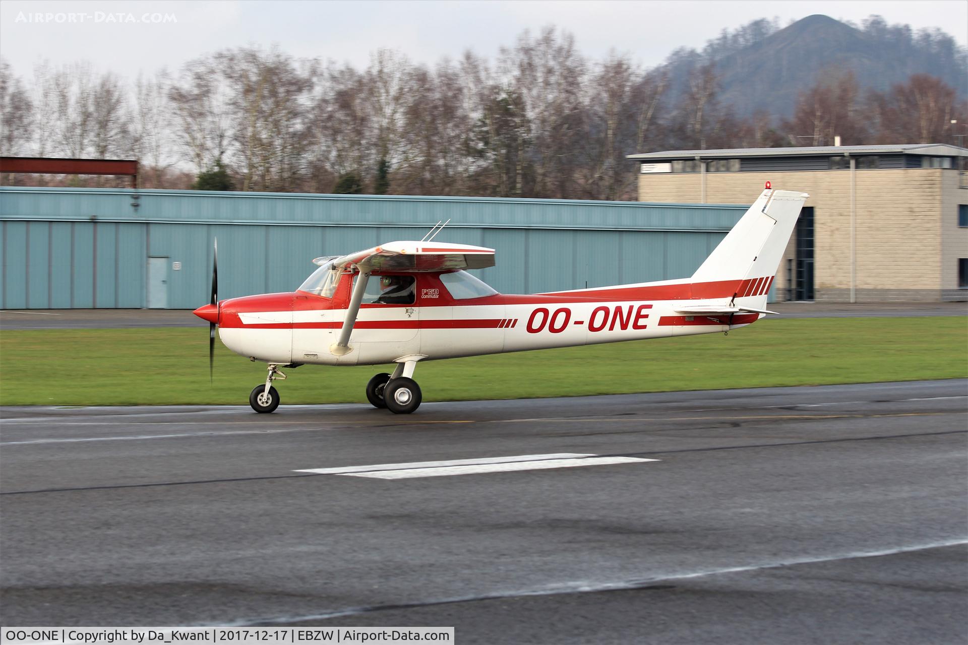 OO-ONE, 1977 Reims F150M C/N F15001425, Visitor at EBZW based at EBZR Zoersel