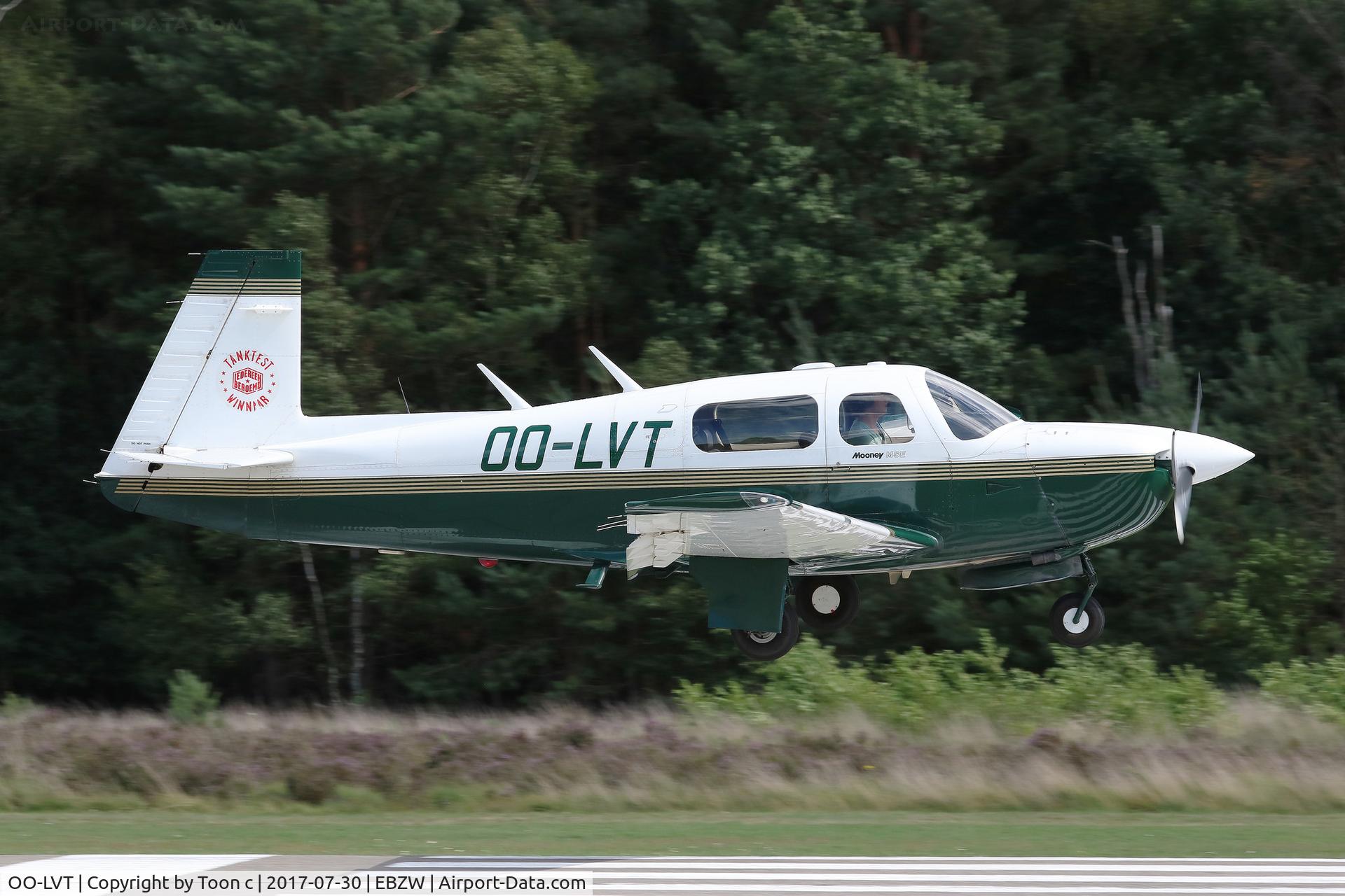 OO-LVT, 1997 Mooney M20J 201 C/N 24-3411, Based EBZW Owner Limburgse Vleugels
