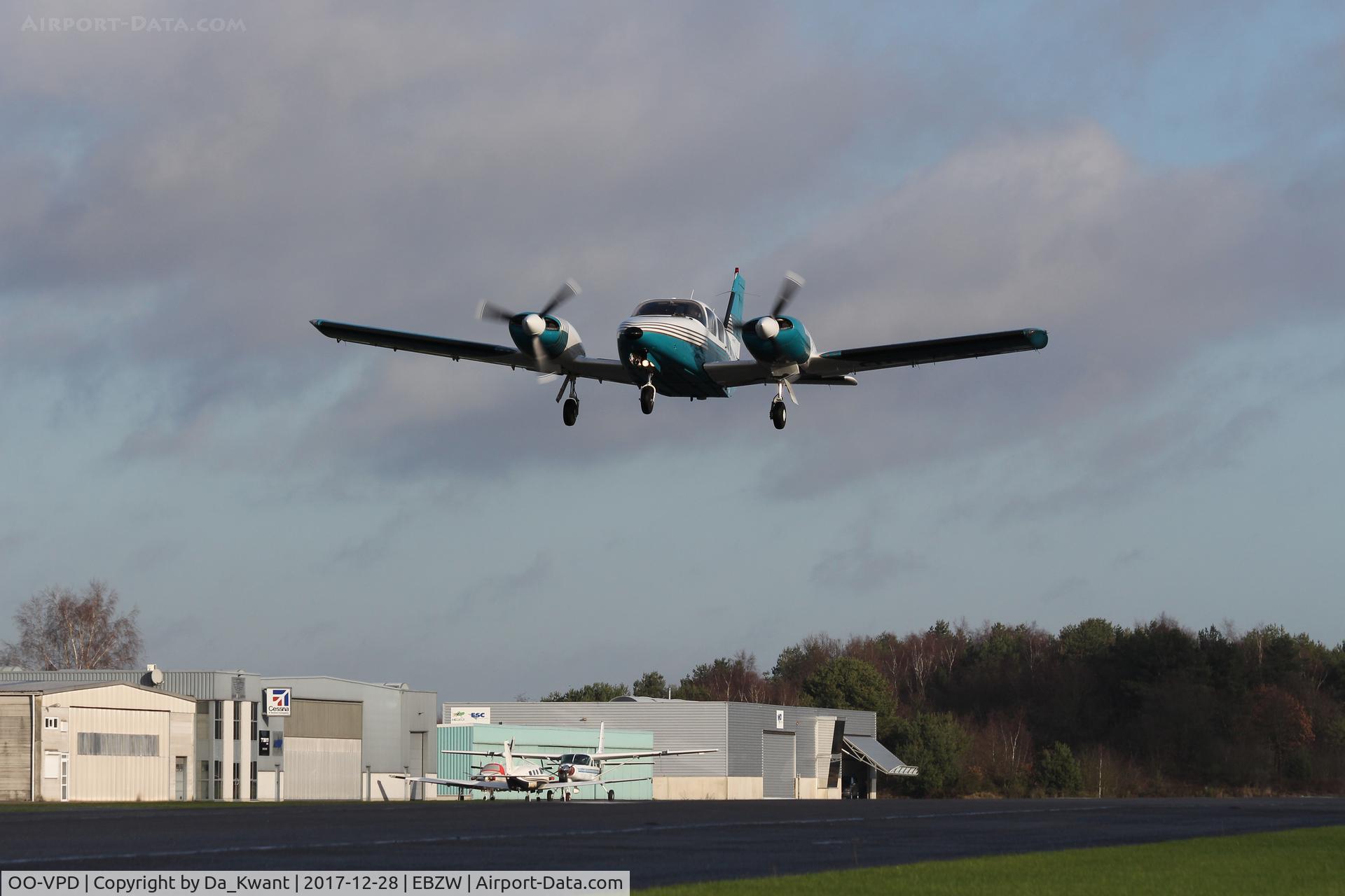 OO-VPD, Piper PA-34-220T Seneca C/N 34-33140, Based EBZW