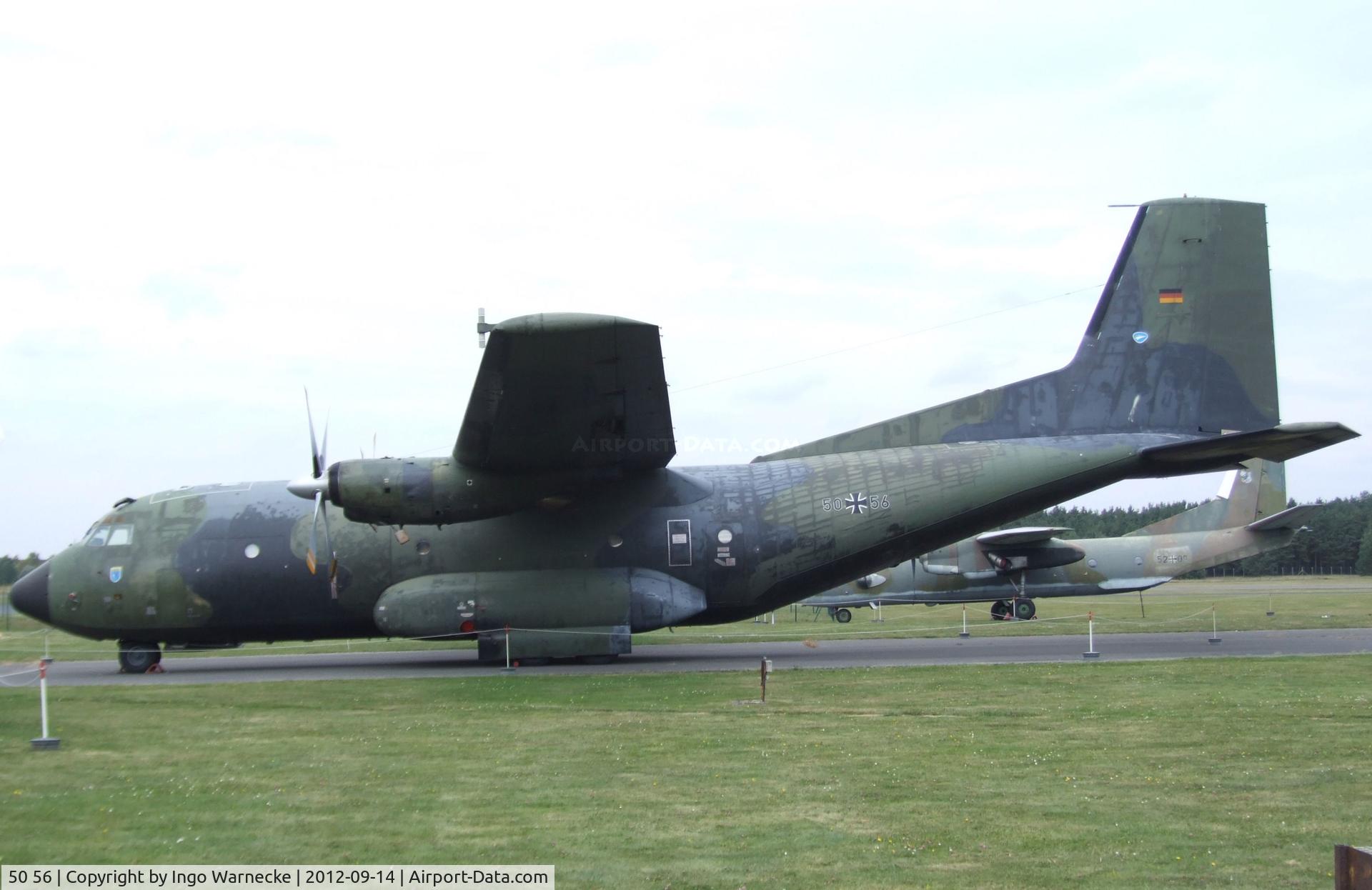 50 56, Transall C-160D C/N D78, Transall C-160D at the Luftwaffenmuseum, Berlin-Gatow