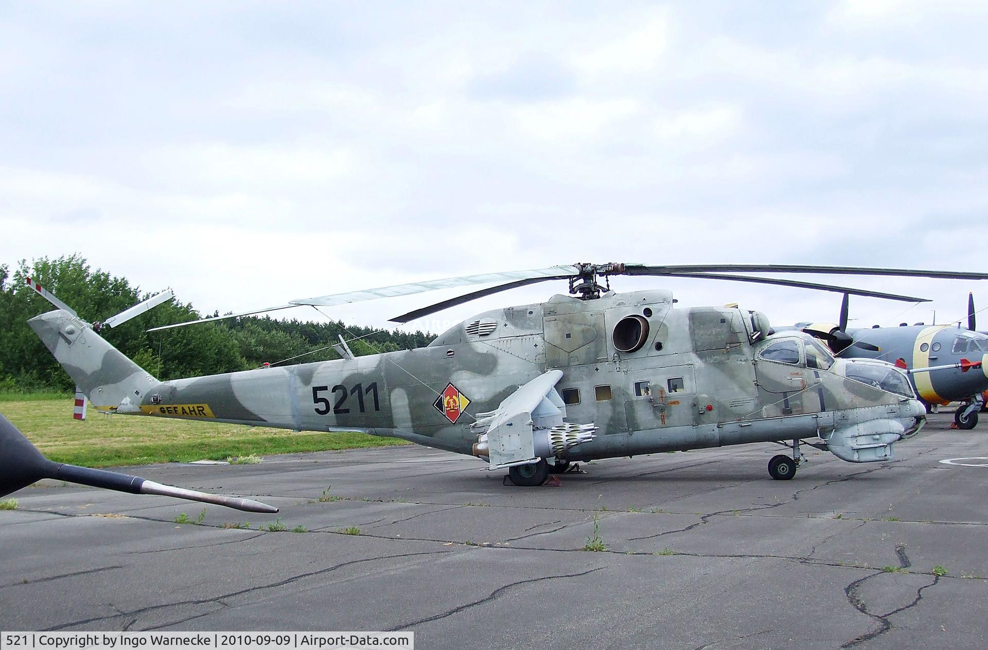 521, Mil Mi-24D Hind D C/N 110171, Mil Mi-24D HIND-D at the Luftwaffenmuseum, Berlin-Gatow