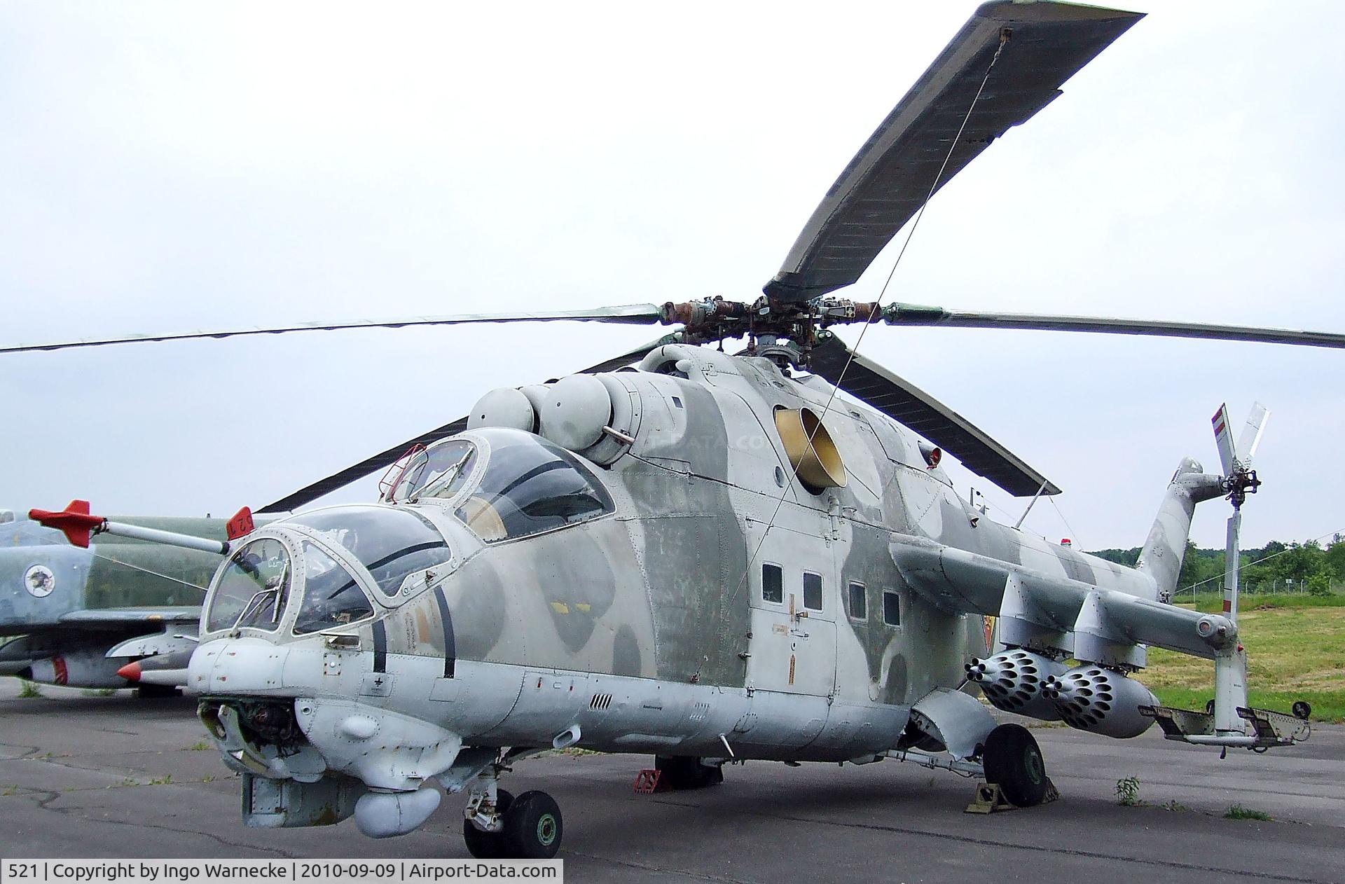 521, Mil Mi-24D Hind D C/N 110171, Mil Mi-24D HIND-D at the Luftwaffenmuseum, Berlin-Gatow