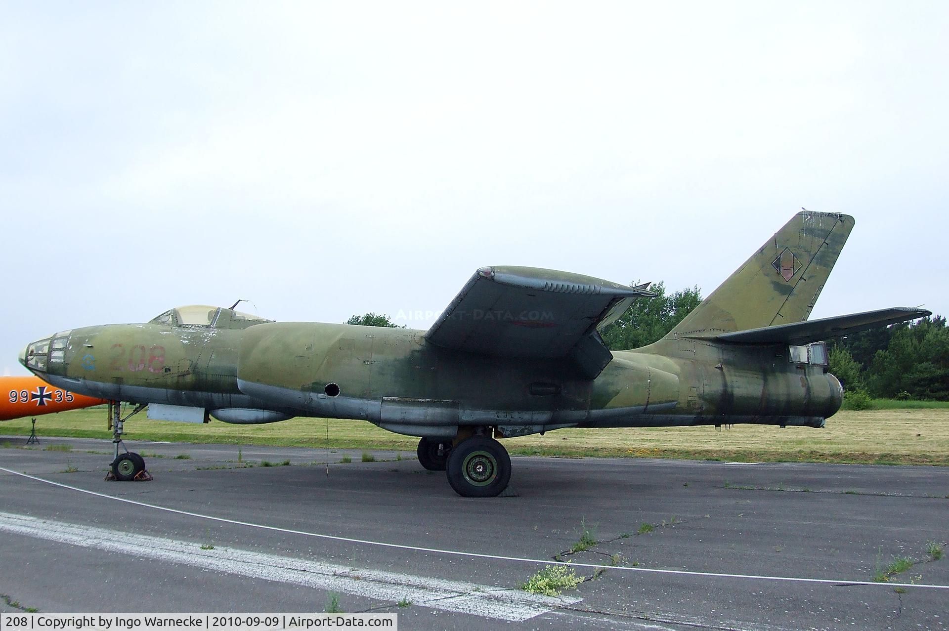 208, 1955 Ilyushin Il-28 C/N 55006448, Ilyushin Il-28 BEAGLE at the Luftwaffenmuseum, Berlin-Gatow