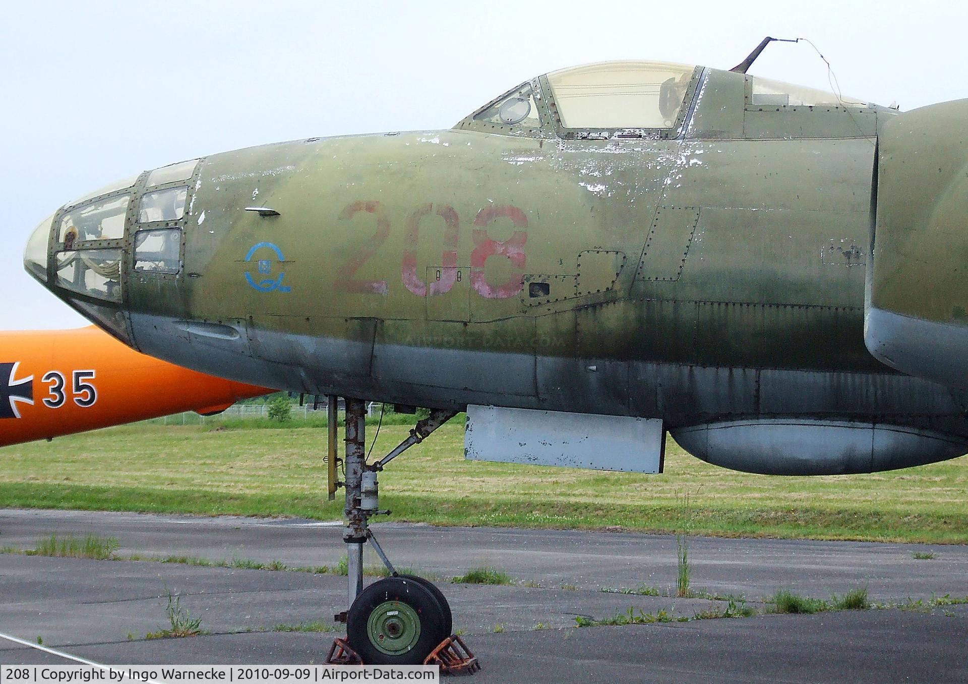 208, 1955 Ilyushin Il-28 C/N 55006448, Ilyushin Il-28 BEAGLE at the Luftwaffenmuseum, Berlin-Gatow