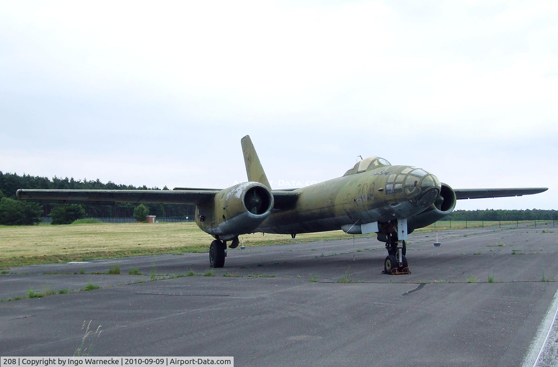 208, 1955 Ilyushin Il-28 C/N 55006448, Ilyushin Il-28 BEAGLE at the Luftwaffenmuseum, Berlin-Gatow