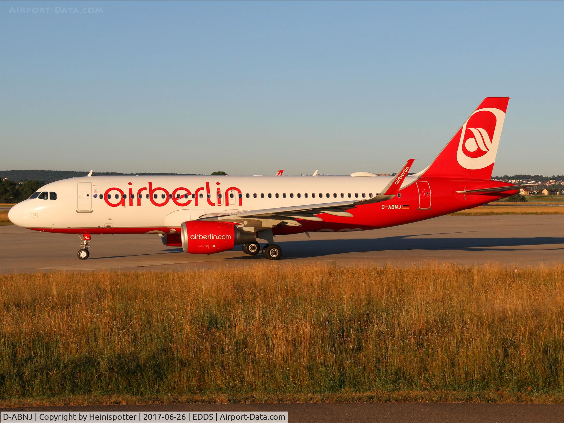 D-ABNJ, 2013 Airbus A320-214 C/N 5522, D-ABNJ at Stuttgart Airport.