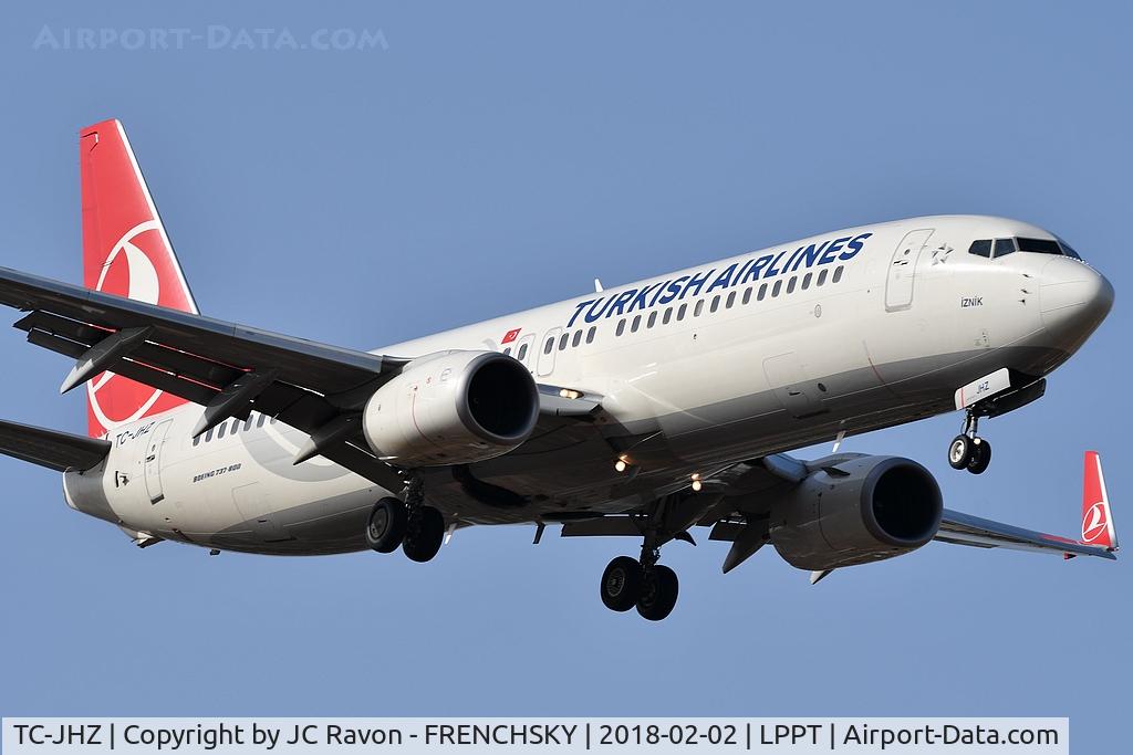 TC-JHZ, 2014 Boeing 737-8F2 C/N 42004, 