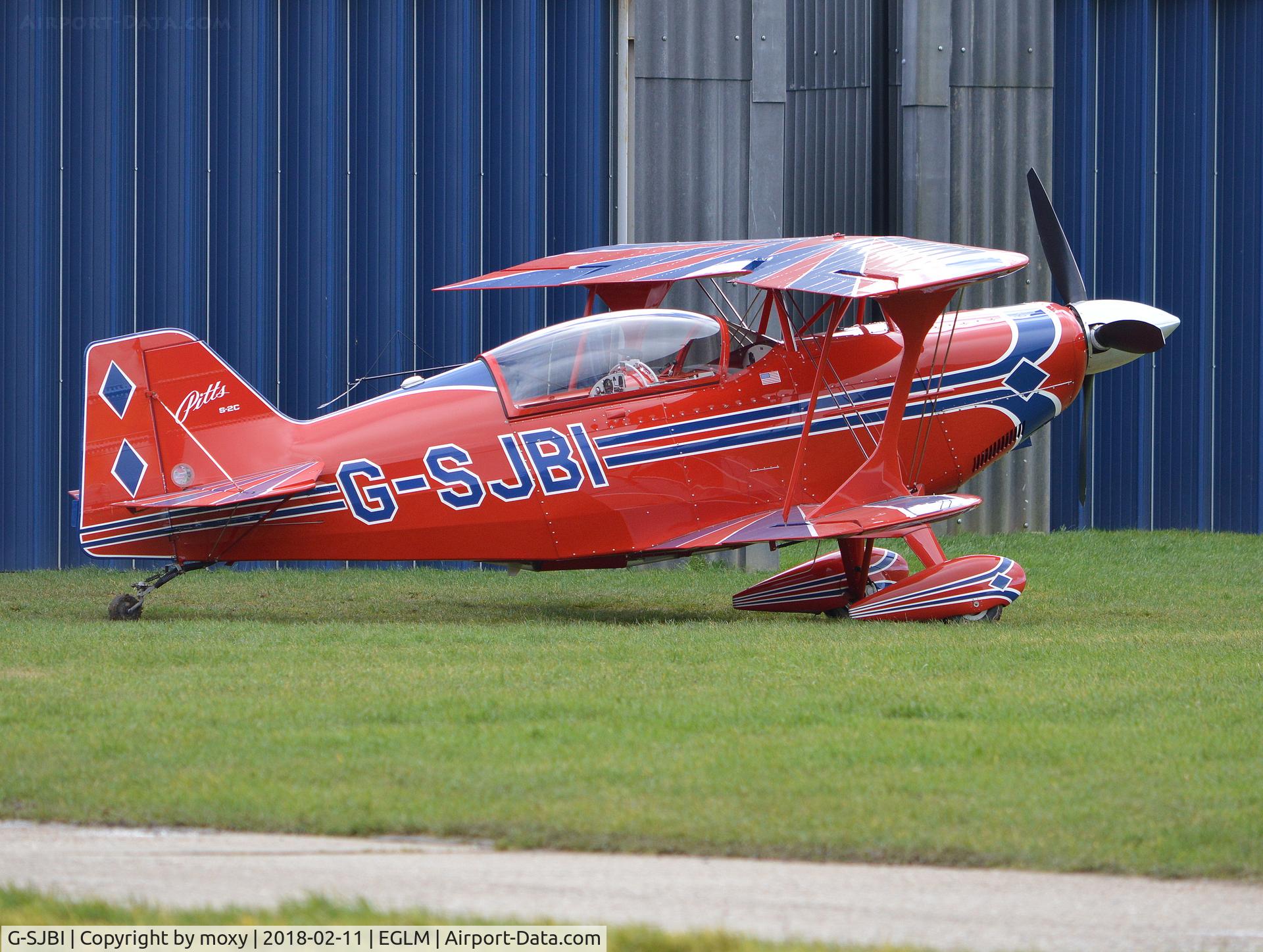 G-SJBI, 2007 Aviat Pitts S-2C Special C/N 6082, Aviat Pitts S-2C at White Waltham. Ex N10UK