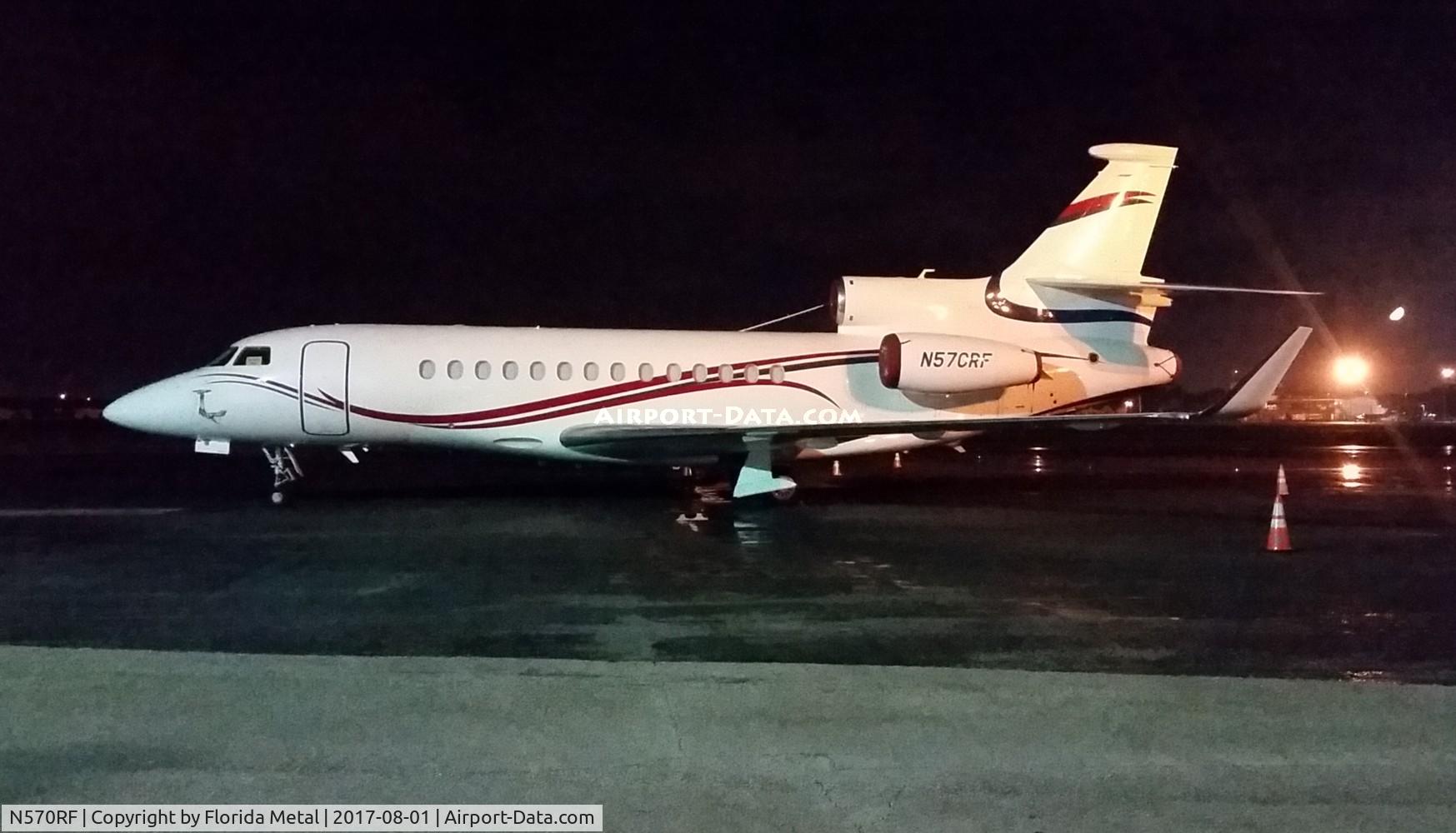 N570RF, 2007 Dassault Falcon 7X C/N 004, 4th Falcon 7X off the line, I also have it as HB-JSZ