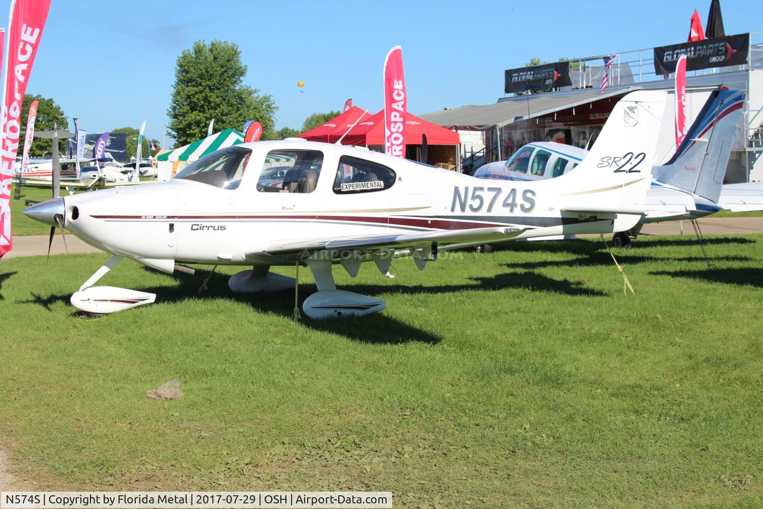 N574S, 2002 Cirrus SR22 C/N 0343, Cirrus SR22