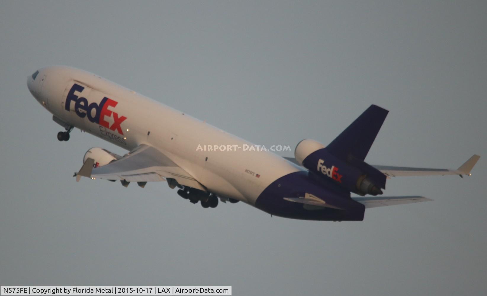 N575FE, 1992 McDonnell Douglas MD-11F C/N 48500, Fed Ex