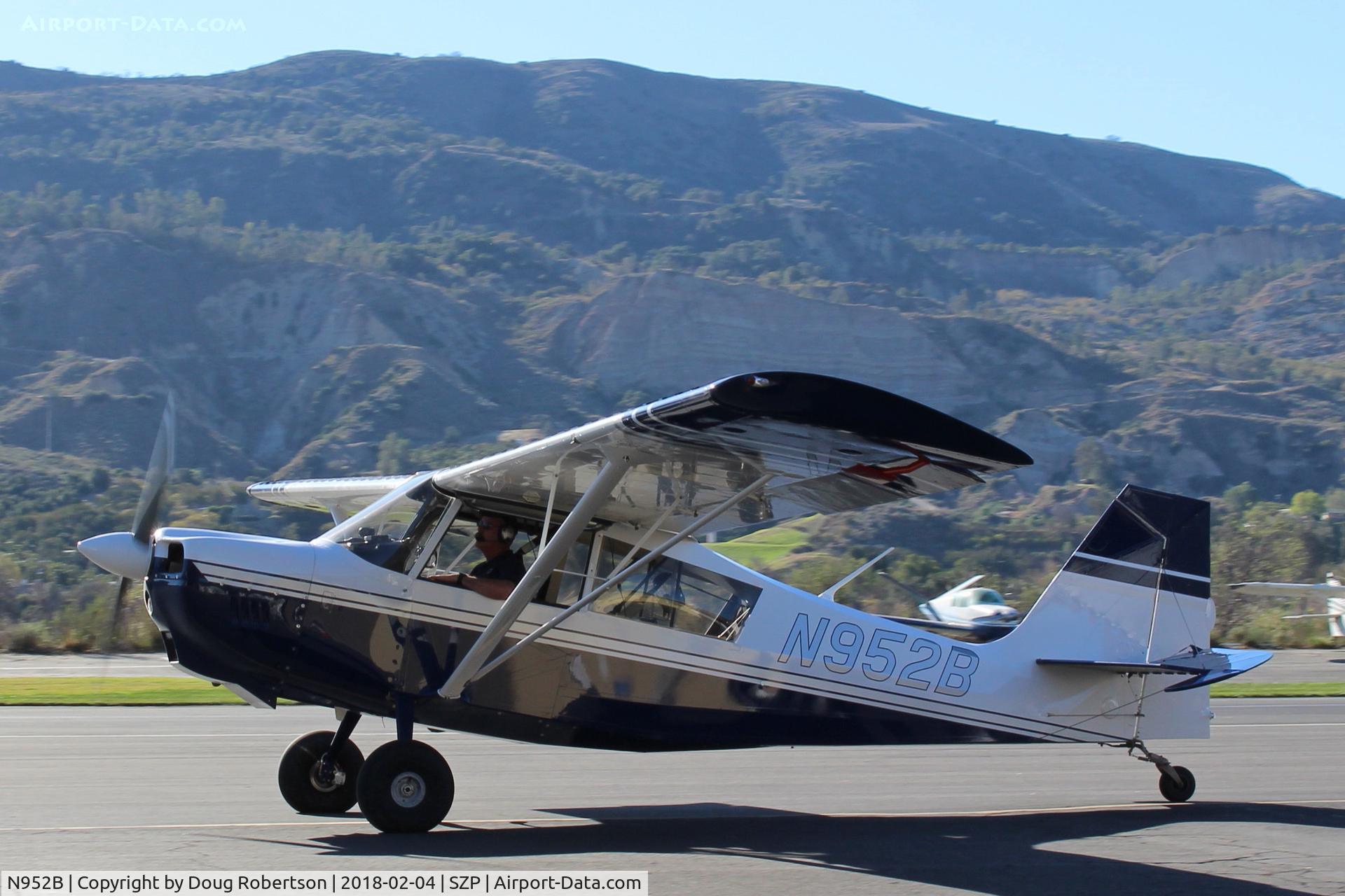 N952B, 2006 American Champion 7GCBC C/N 1408-2006, 2006 American Champion 7GCBC High Country EXPLORER, Superior O-360-A3-A2 180 Hp, taxi