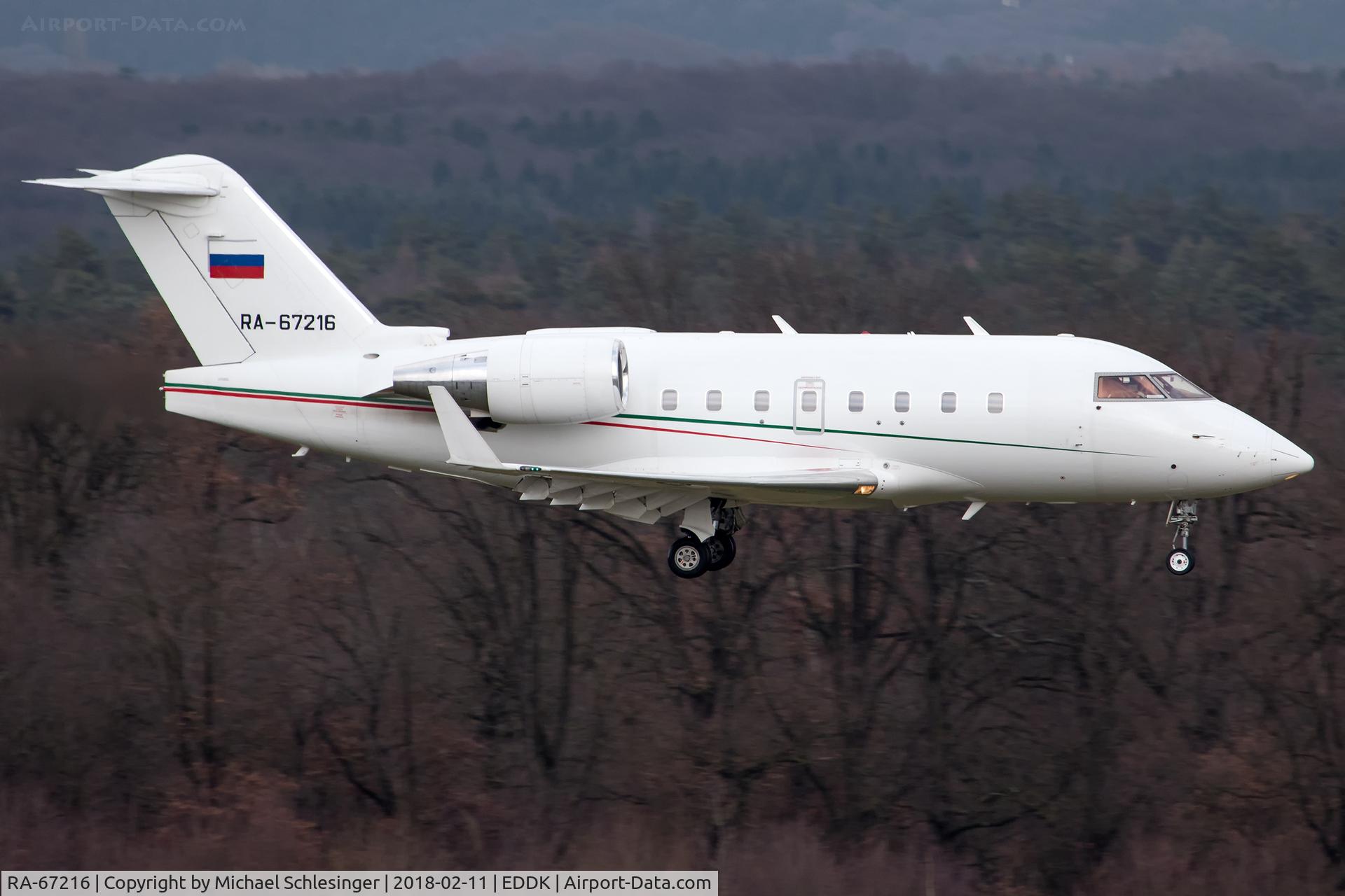 RA-67216, 2003 Bombardier Challenger 604 (CL-600-2B16) C/N 5567, RA-67216 - Bombardier CL-600-2B16 Challenger 604 - Government of Tatarstan