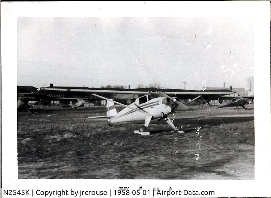 N2545K, Luscombe 8E Silvaire C/N 5272, 8E Silvaire