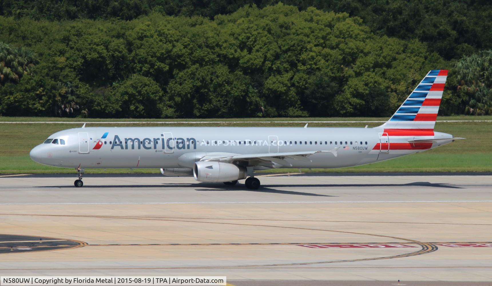 N580UW, 2014 Airbus A321-231 C/N 6133, American