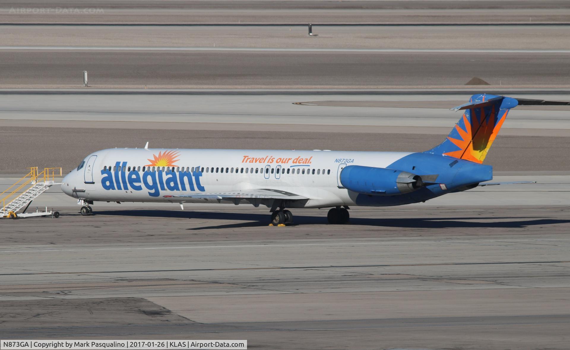 N873GA, 1988 McDonnell Douglas MD-83 (DC-9-83) C/N 49658, MD-83