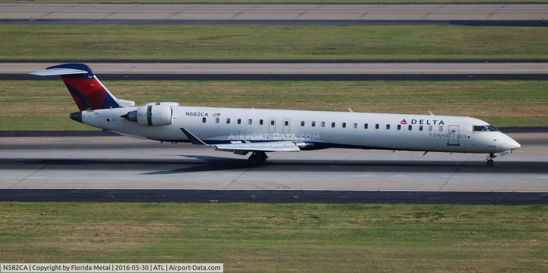 N582CA, 2008 Bombardier CRJ-900ER (CL-600-2D24) C/N 15171, Delta Connection