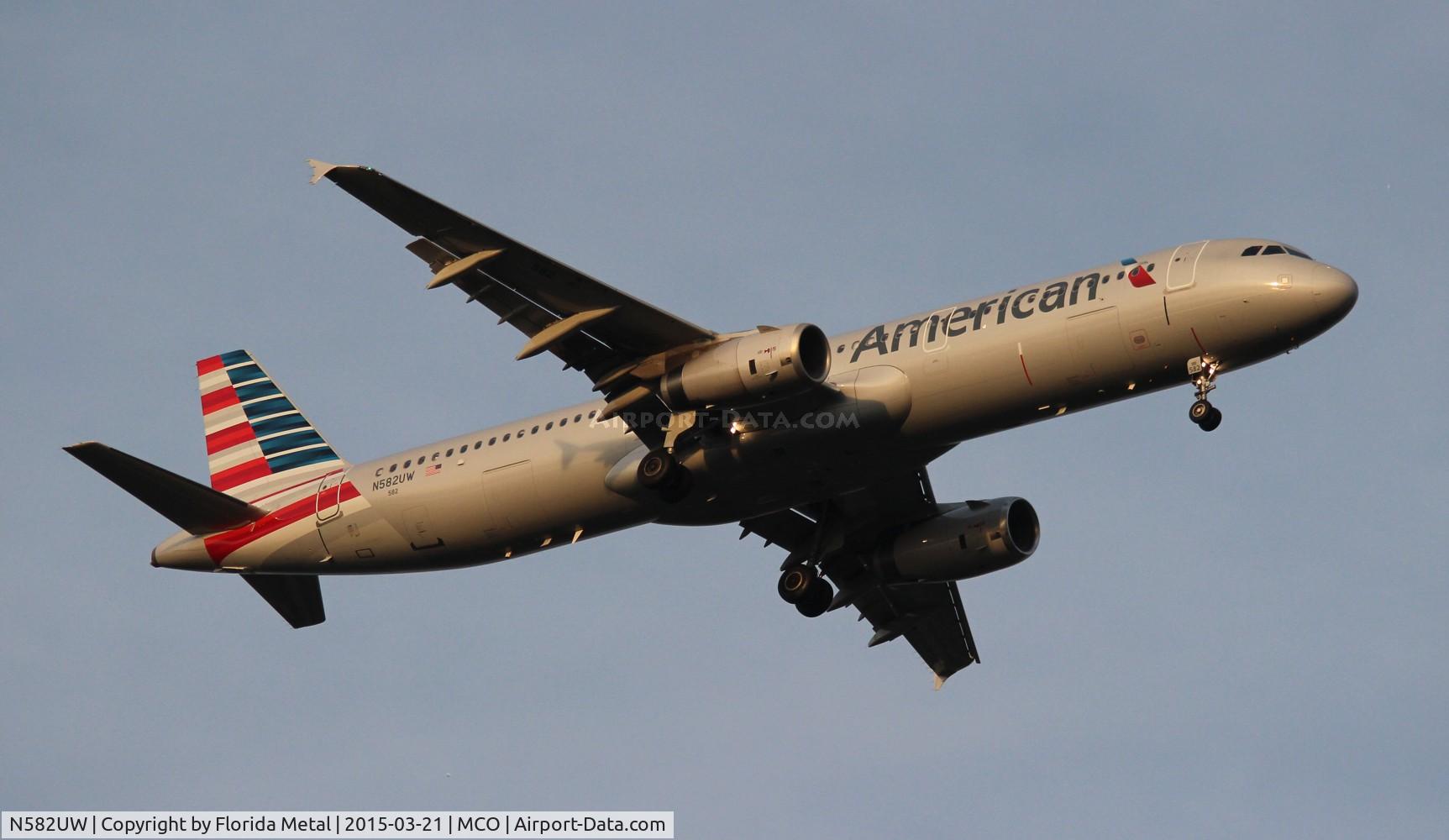N582UW, 2014 Airbus A321-231 C/N 6175, American