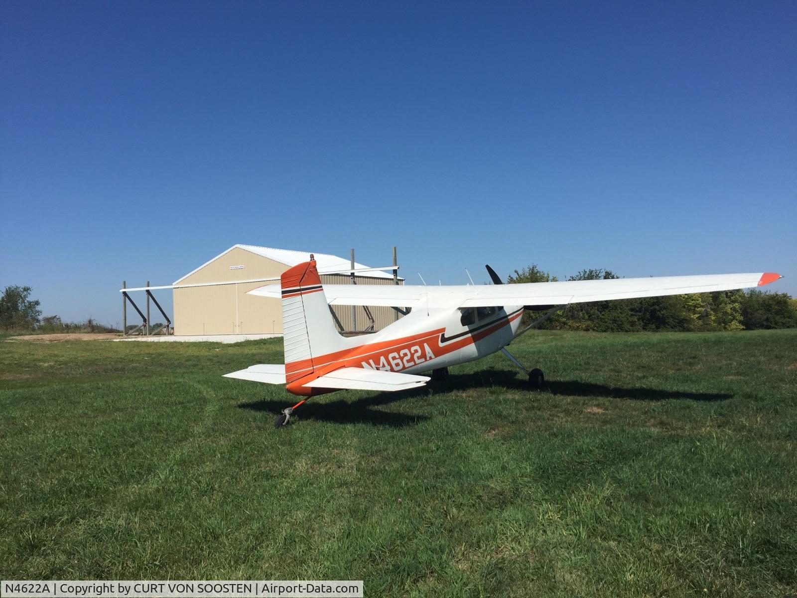 N4622A, 1956 Cessna 180 C/N 32220, 22A at Pure Air airport in Missouri