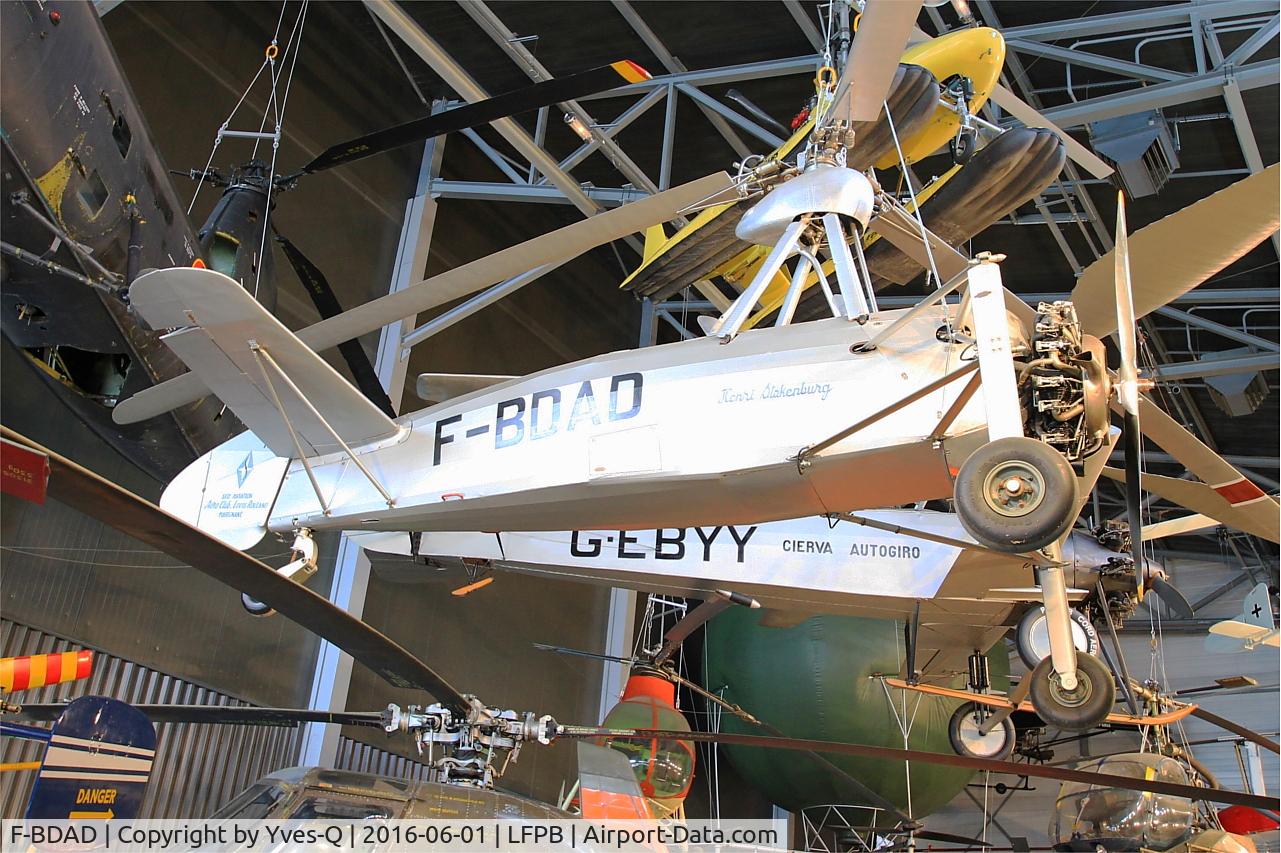 F-BDAD, SNCASE C.302 (Cierva C.30) C/N 15, SNCASE C.302, Air & Space Museum Paris-Le Bourget (LFPB)