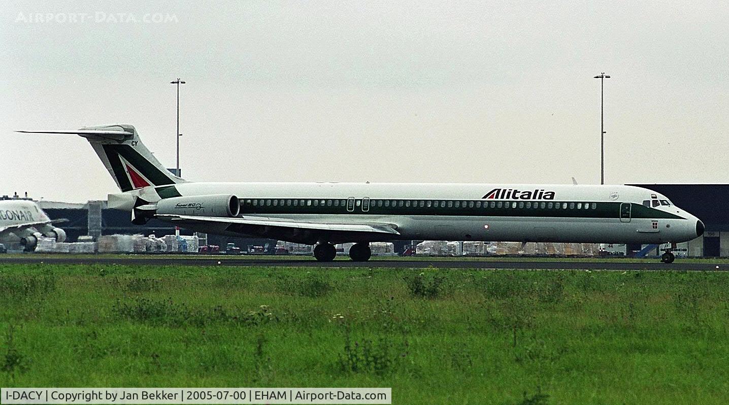 I-DACY, 1991 McDonnell Douglas MD-82 (DC-9-82) C/N 53059, Schiphol Amsterdam