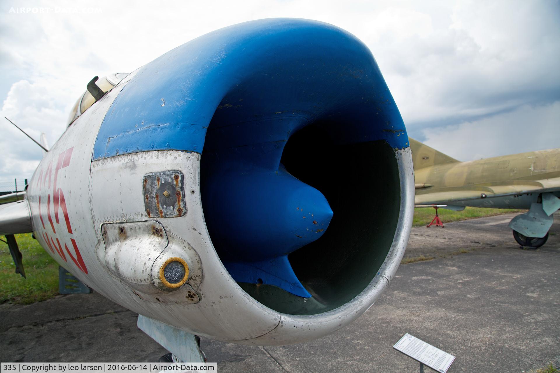 335, 1957 Mikoyan-Gurevich MiG-19PM C/N 650 929, Rothenburg museum 14.6.2016