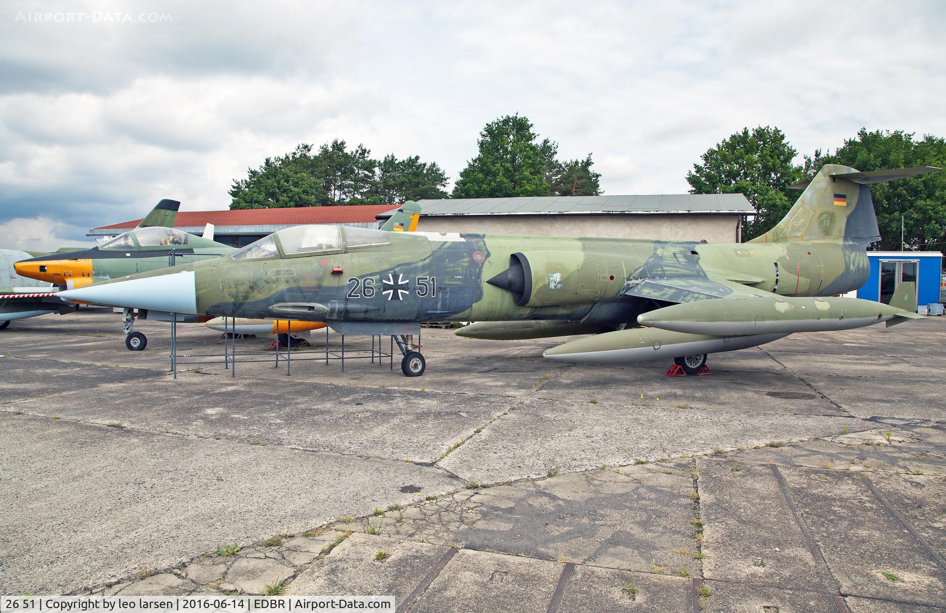 26 51, Lockheed F-104G Starfighter C/N 683-7311, Rothenburg 14.6.2016