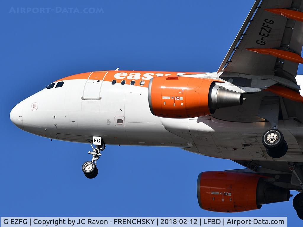 G-EZFG, 2009 Airbus A319-111 C/N 3845, U24128 from Berlin SXF landing runway 23