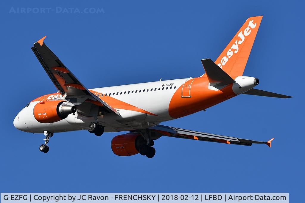 G-EZFG, 2009 Airbus A319-111 C/N 3845, U24128 from Berlin SXF landing runway 23