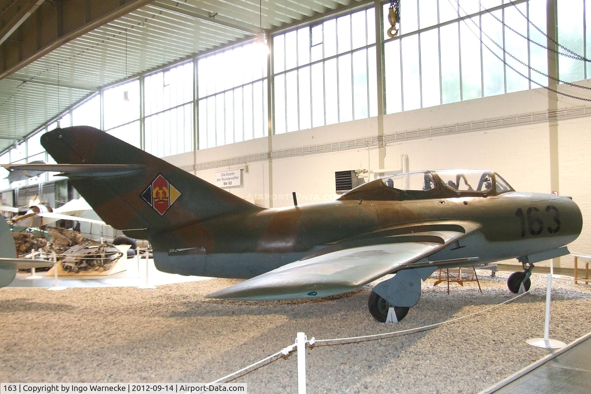 163, 1959 Mikoyan-Gurevich MiG-15 UTI C/N 922257, Mikoyan i Gurevich MiG-15UTI MIDGET at the Luftwaffenmuseum, Berlin-Gatow