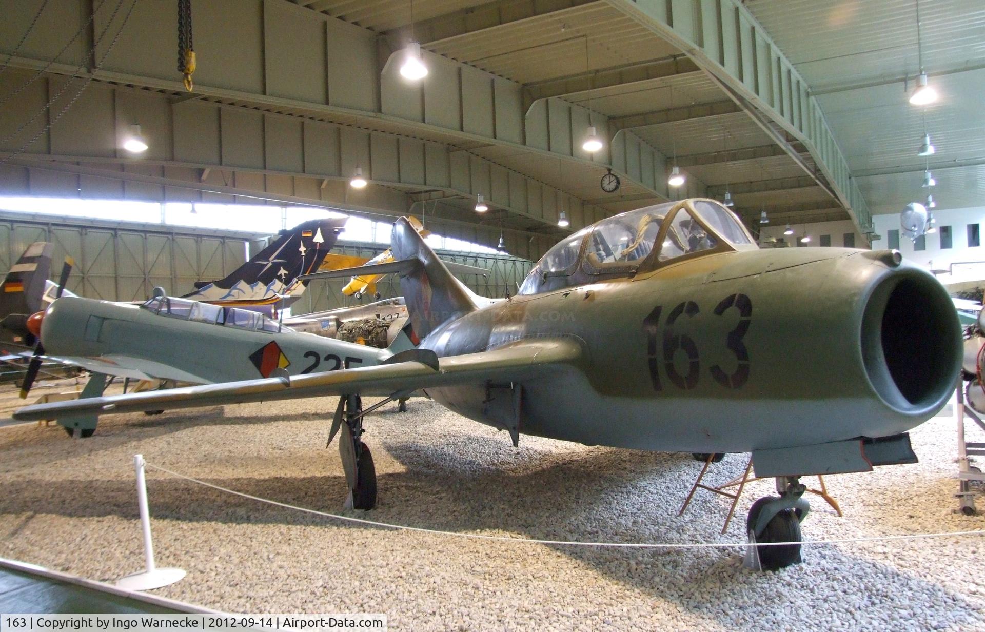 163, 1959 Mikoyan-Gurevich MiG-15 UTI C/N 922257, Mikoyan i Gurevich MiG-15UTI MIDGET at the Luftwaffenmuseum, Berlin-Gatow