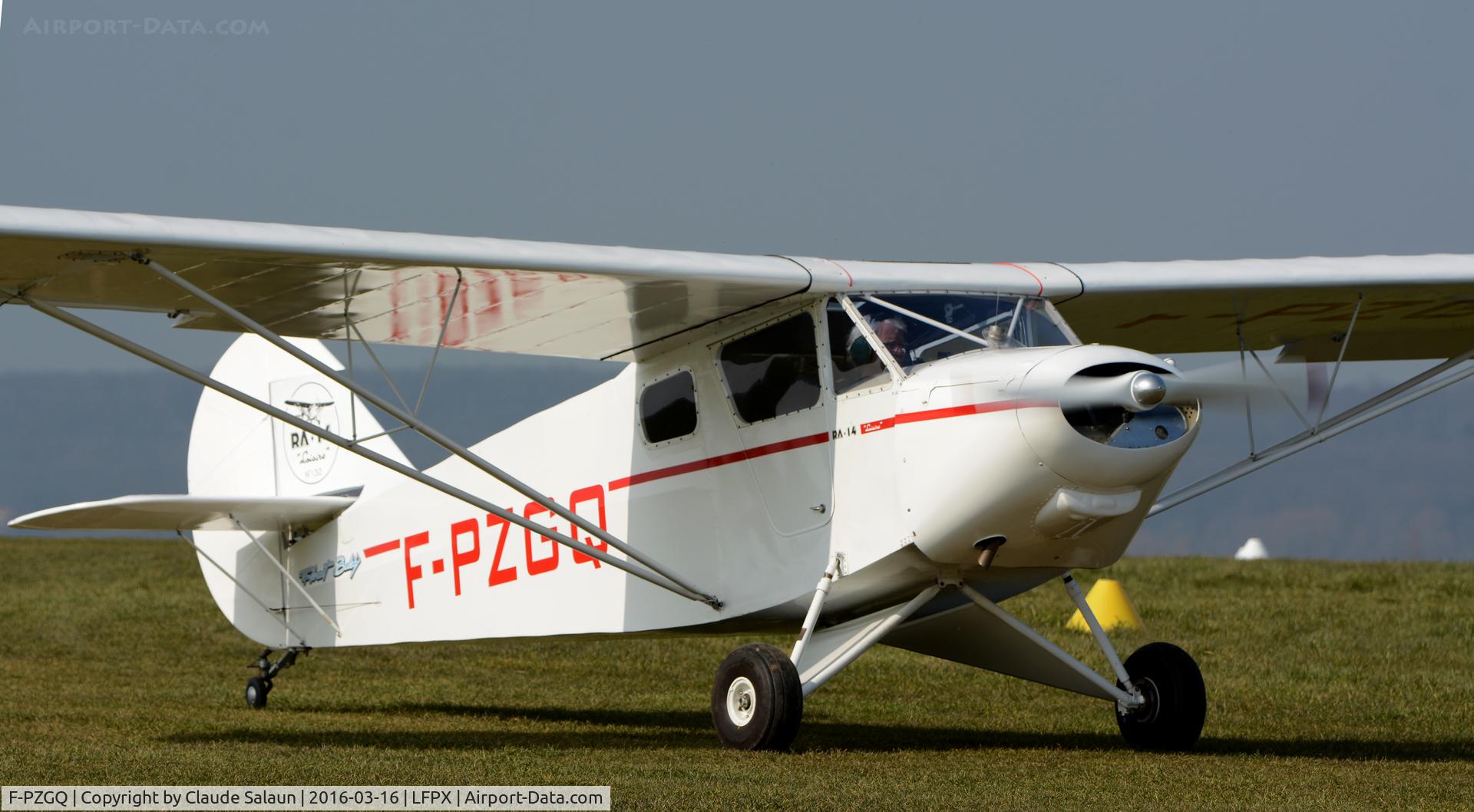 F-PZGQ, Adam RA-14 Loisirs C/N 132, Back in the air since march 2016