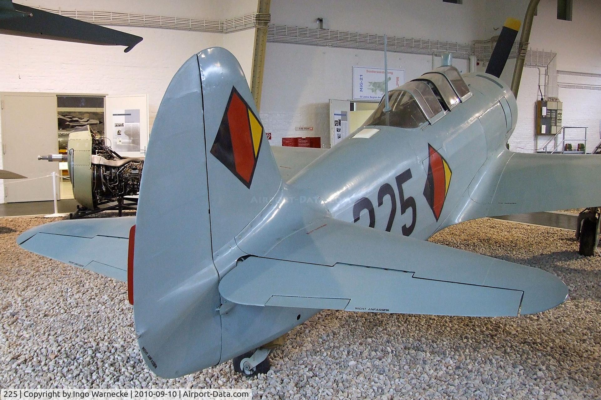 225, Yakovlev Yak-11 C/N 68203, Yakovlev Yak-11 MOOSE at the Luftwaffenmuseum, Berlin-Gatow