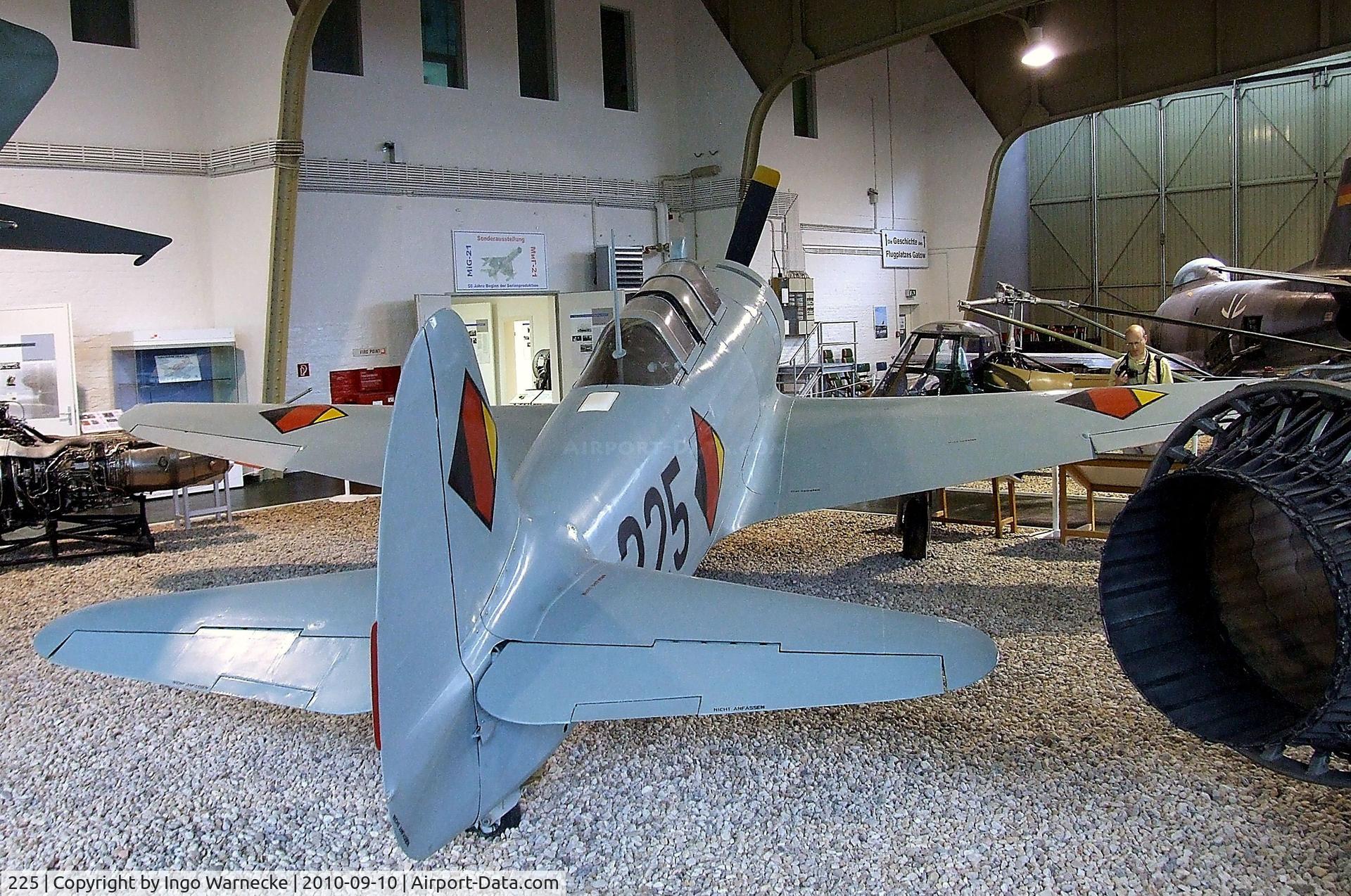 225, Yakovlev Yak-11 C/N 68203, Yakovlev Yak-11 MOOSE at the Luftwaffenmuseum, Berlin-Gatow