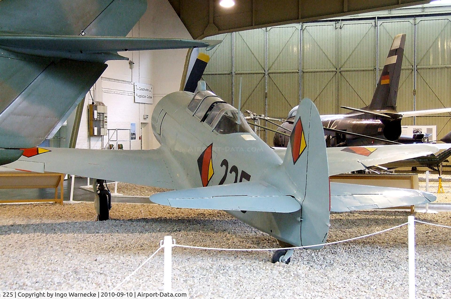 225, Yakovlev Yak-11 C/N 68203, Yakovlev Yak-11 MOOSE at the Luftwaffenmuseum, Berlin-Gatow