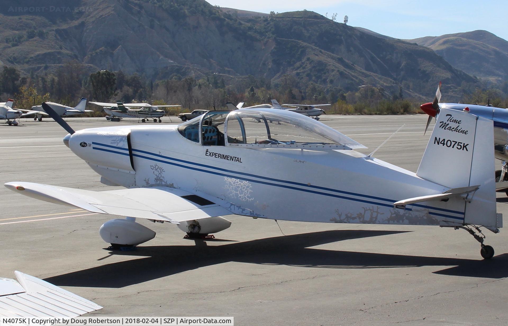 N4075K, Thorp T-18 Tiger C/N 785, Cresse Thorp T18 TIGER 