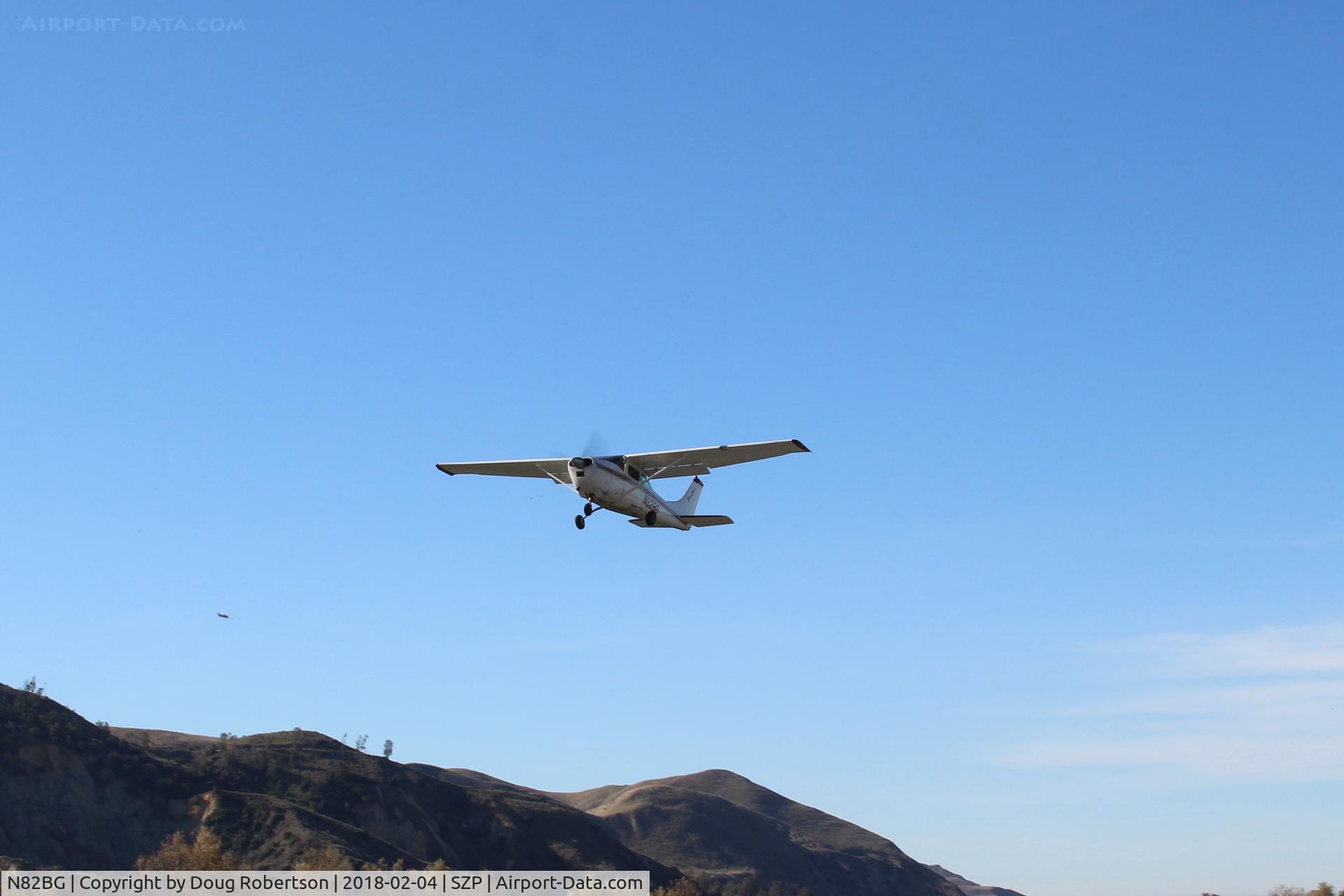 N82BG, 1964 Cessna 182G Skylane C/N 18255427, 1964 Cessna 182G SKYLANE, Continental O-470 230 Hp, takeoff climb Rwy 04